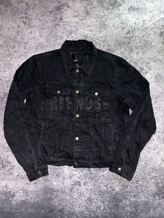 Vlone friends denim jacket джинсовка куртка