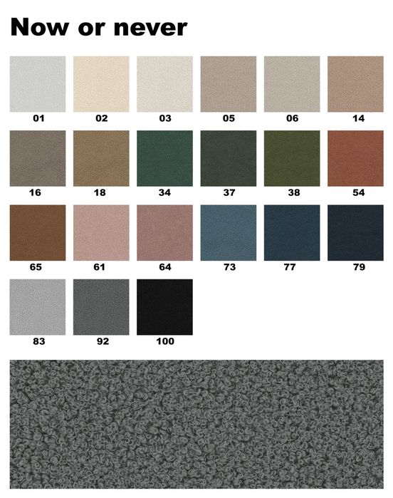 GARDEROBA Matylda pufa 80 + panel tapicerowany