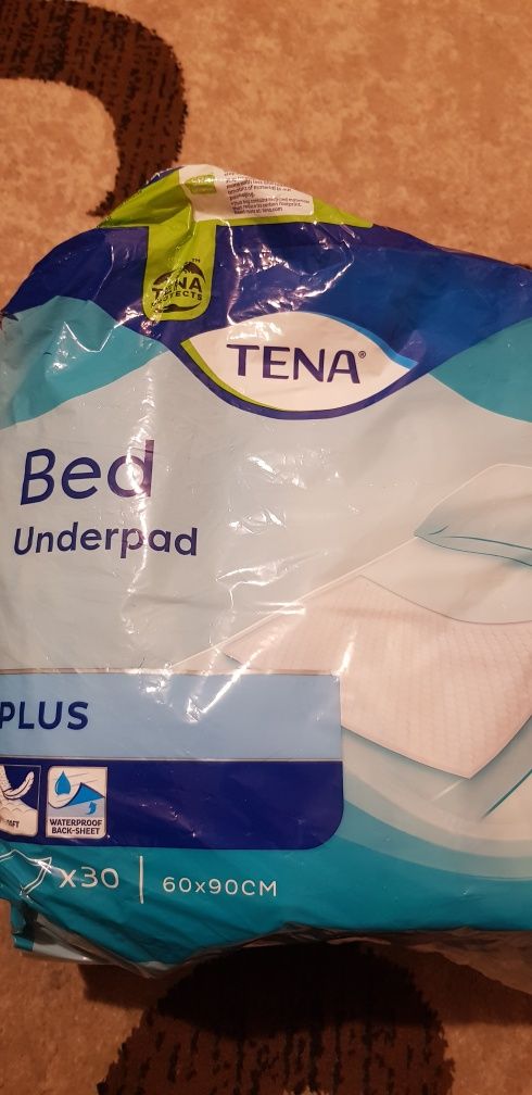 Пеленки  :60×60 Tena 1шт =10