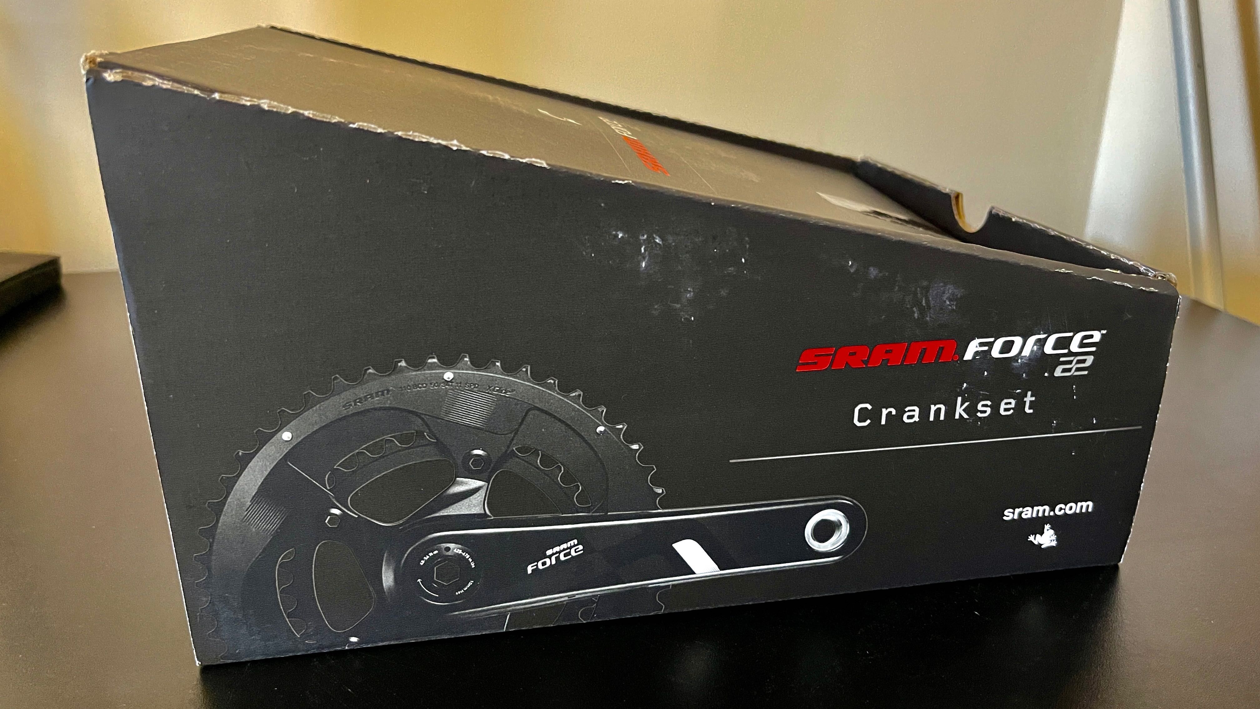 Шатуни SRAM Force 22 GXP 175мм 53x39T чорні нові