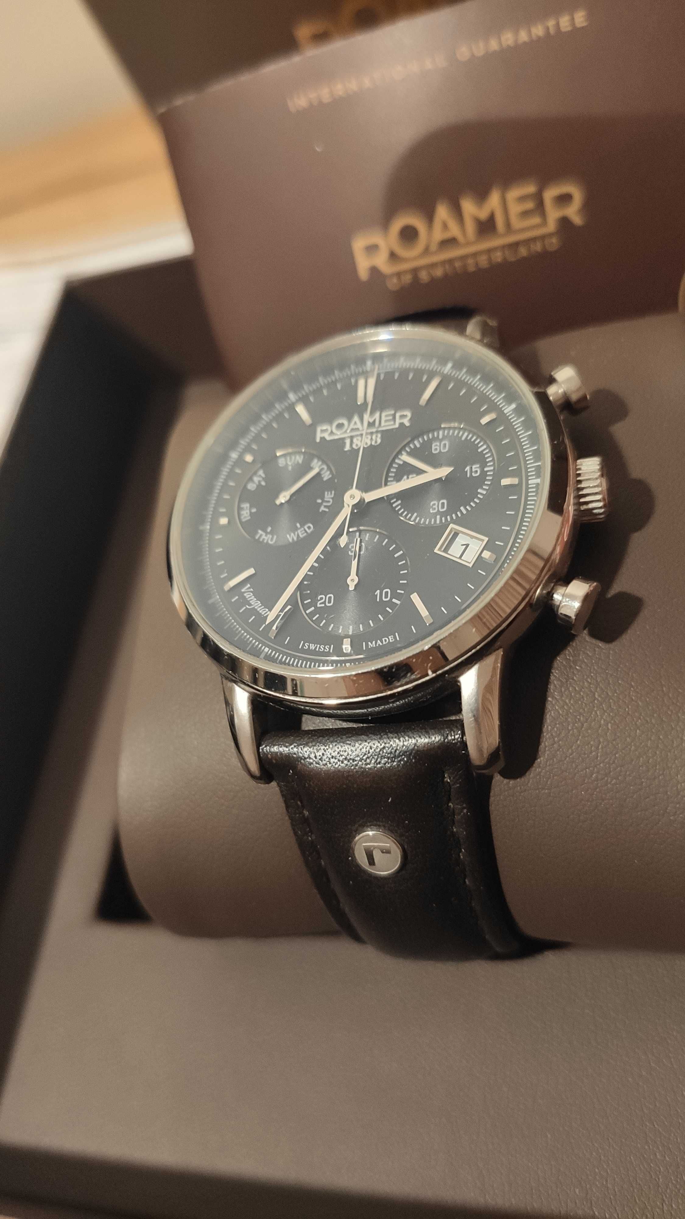 Zegarek Roamer Vanguard Chrono II | Szkło Szafirowe