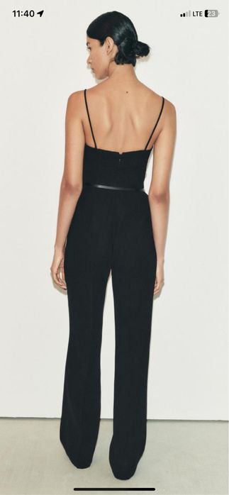 Nowy czarny kombinezon zara