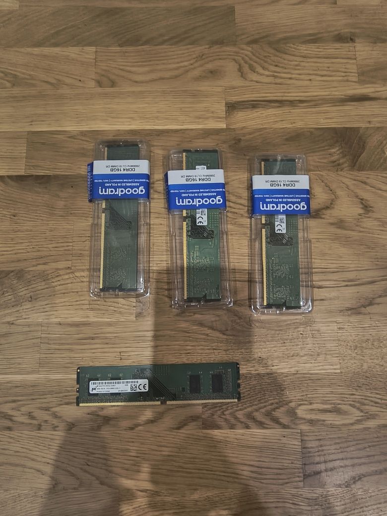 Sprzedam 4 x 4GB RAM PC4-2666V DDR4
