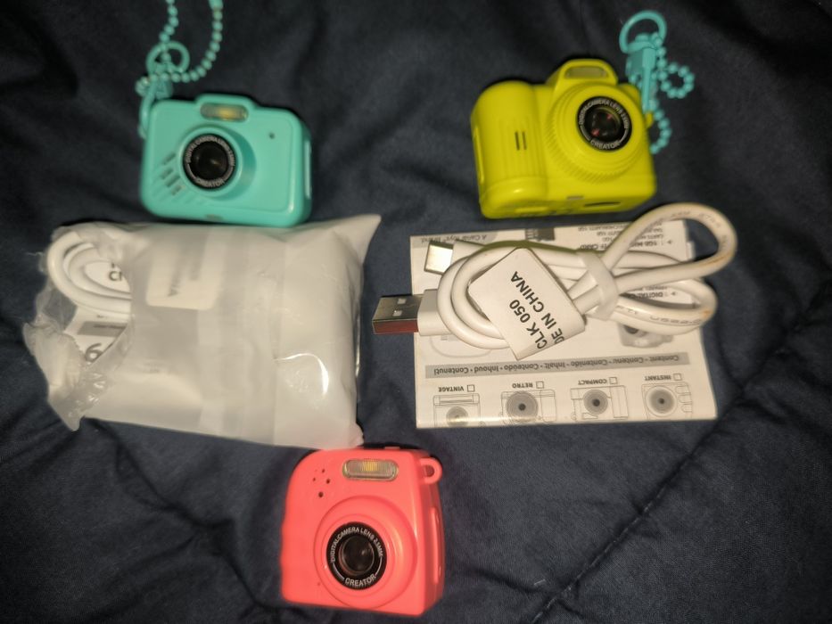 Mini câmera canal toys