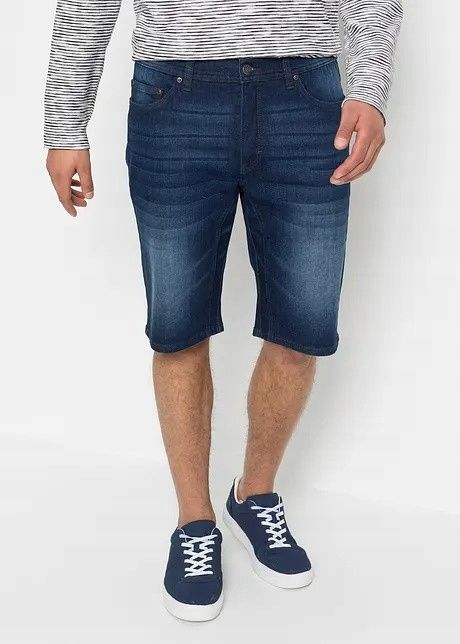 B.P.C spodenki bermudy jeans męskie r.56