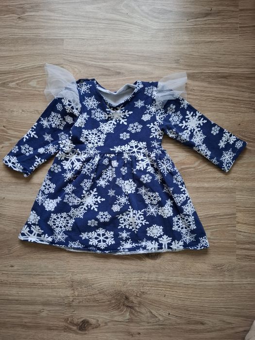 Сукня сніжинки 86-92