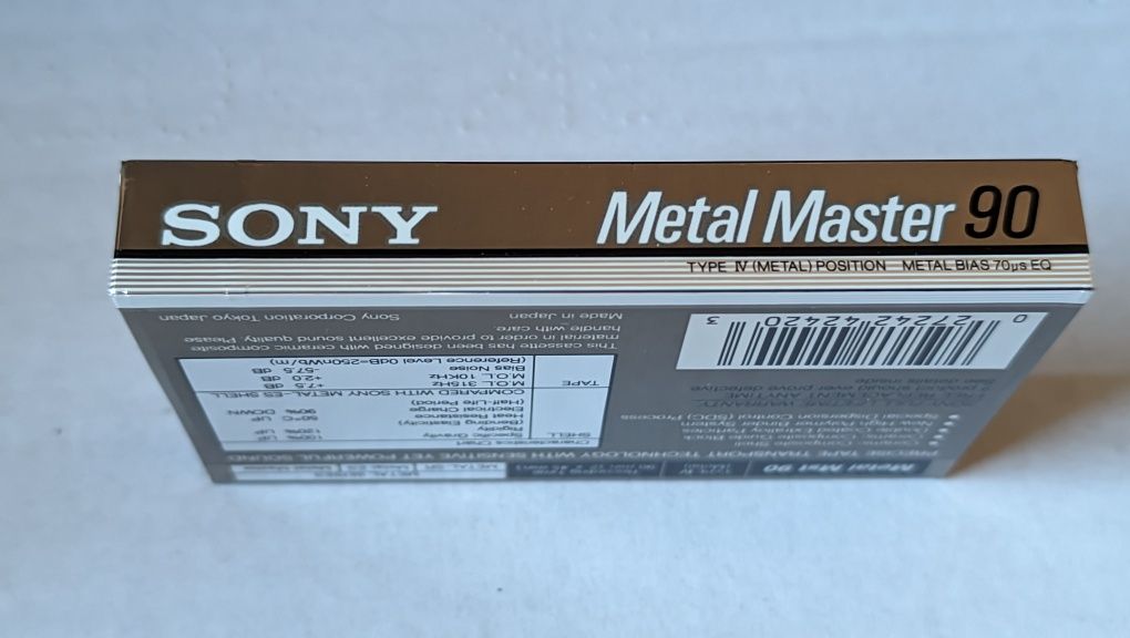 Sony Metal Master 90 1szt 1988r