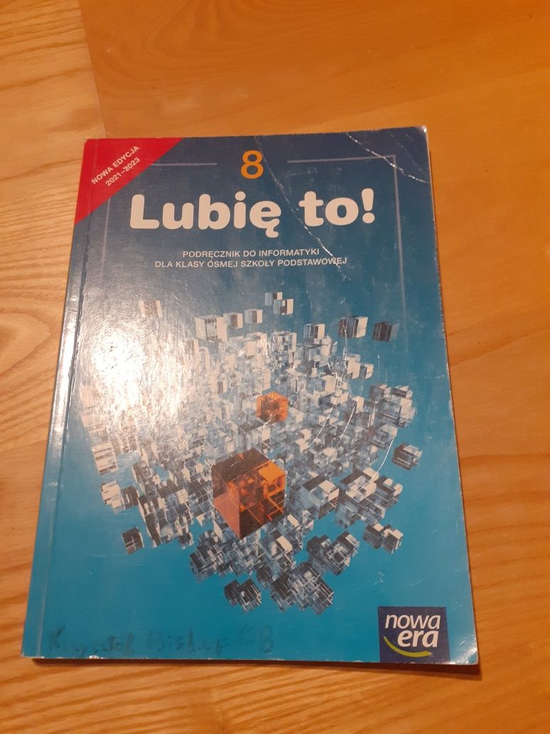 Lubię to klasa 8 podręcznik do informatyki