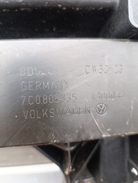 Crafter II Man TGE 7C0 pas przedni
