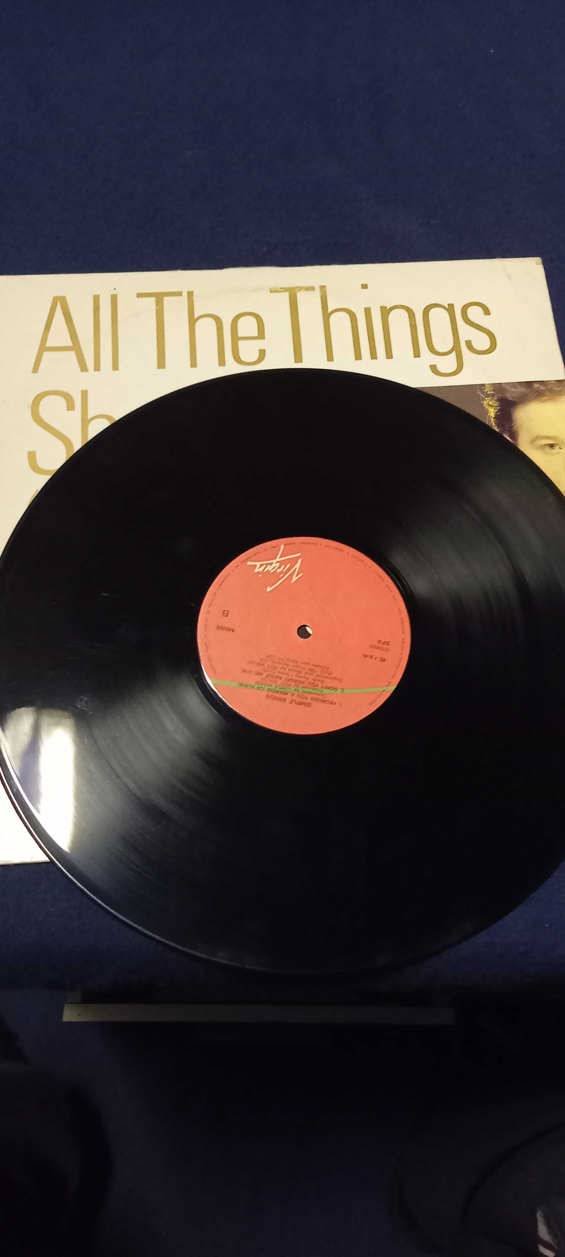 Vinil Simple Minds/All The Things She Said 1986