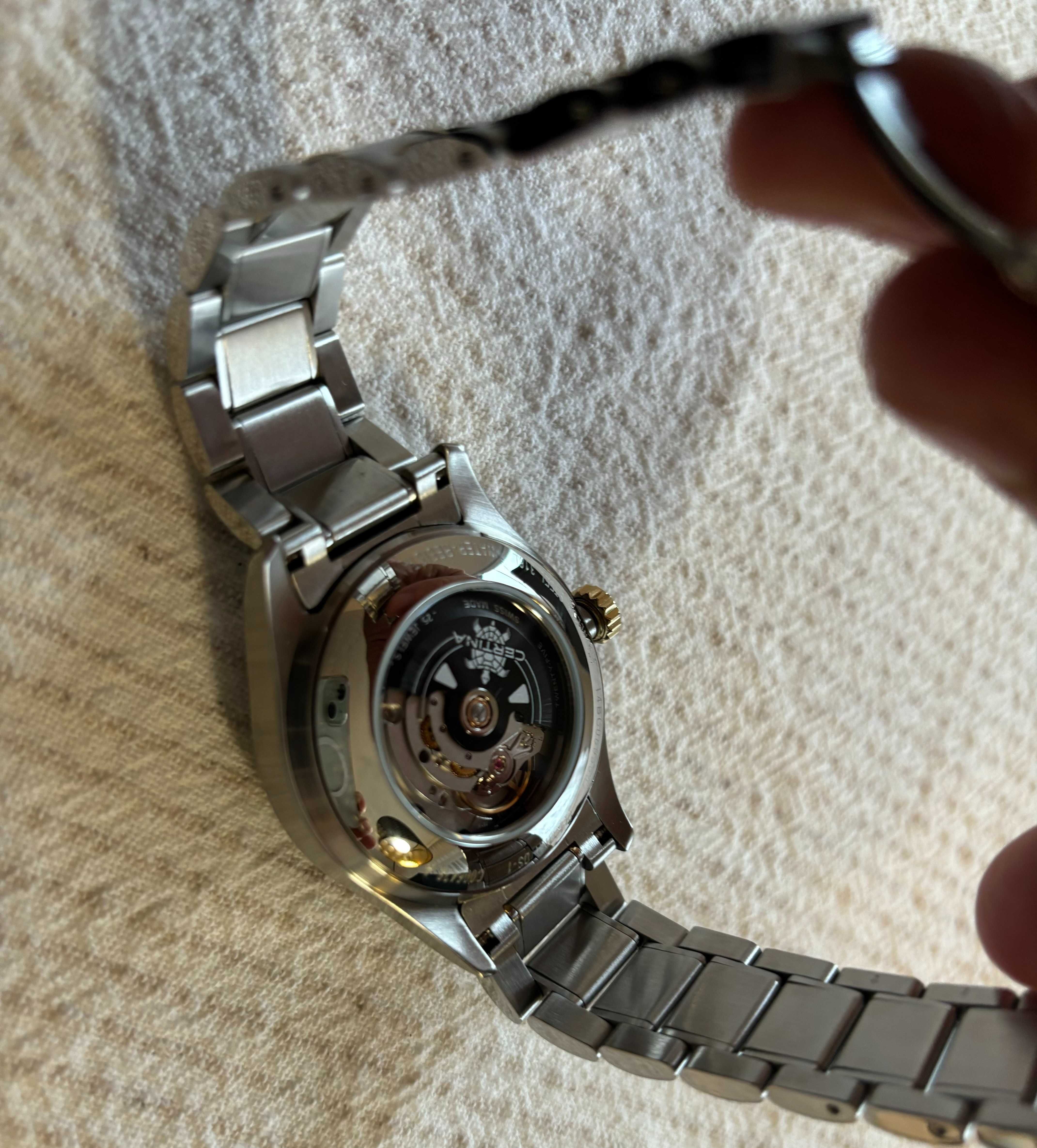 sprzedam nowy elegancki zegarek męski CERTINA DS-1 Automatic
