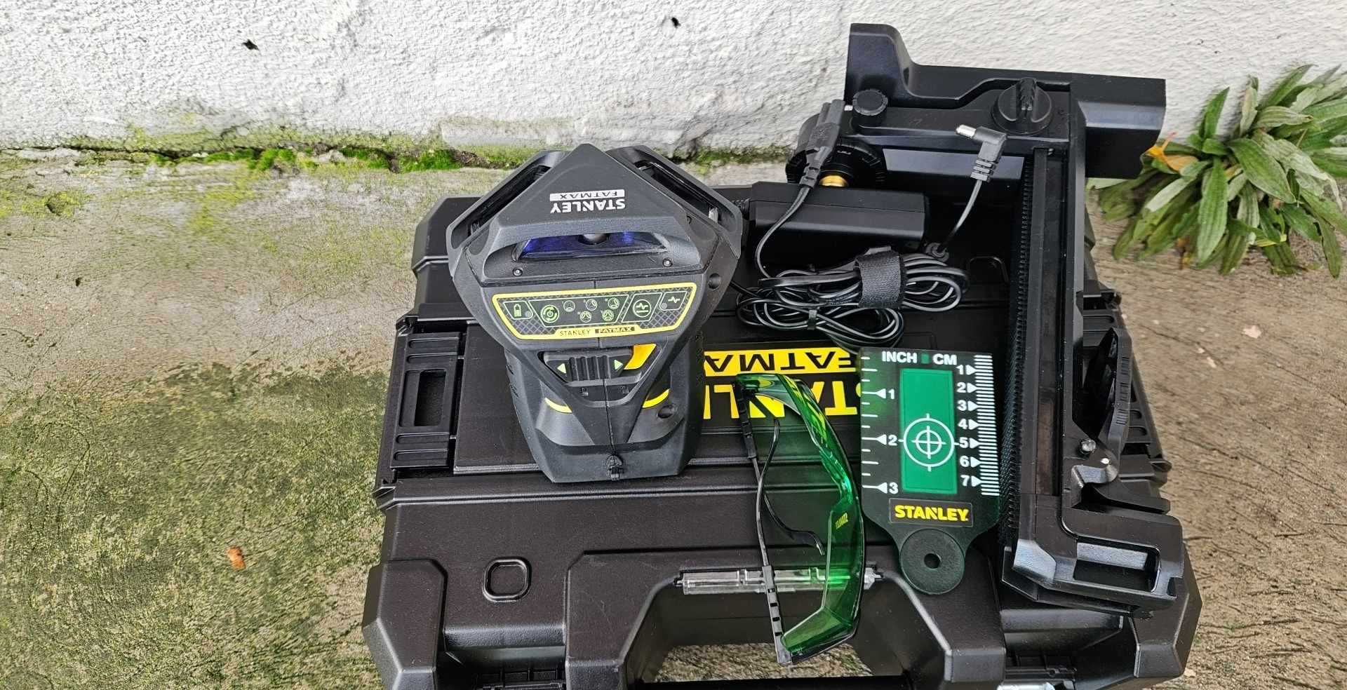 STANLEY FATMAX FMHT77356 Laser krzyżowy, zielony