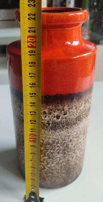 Wazon Scheurich 203-22, vintage, West Germany, lata 70.
