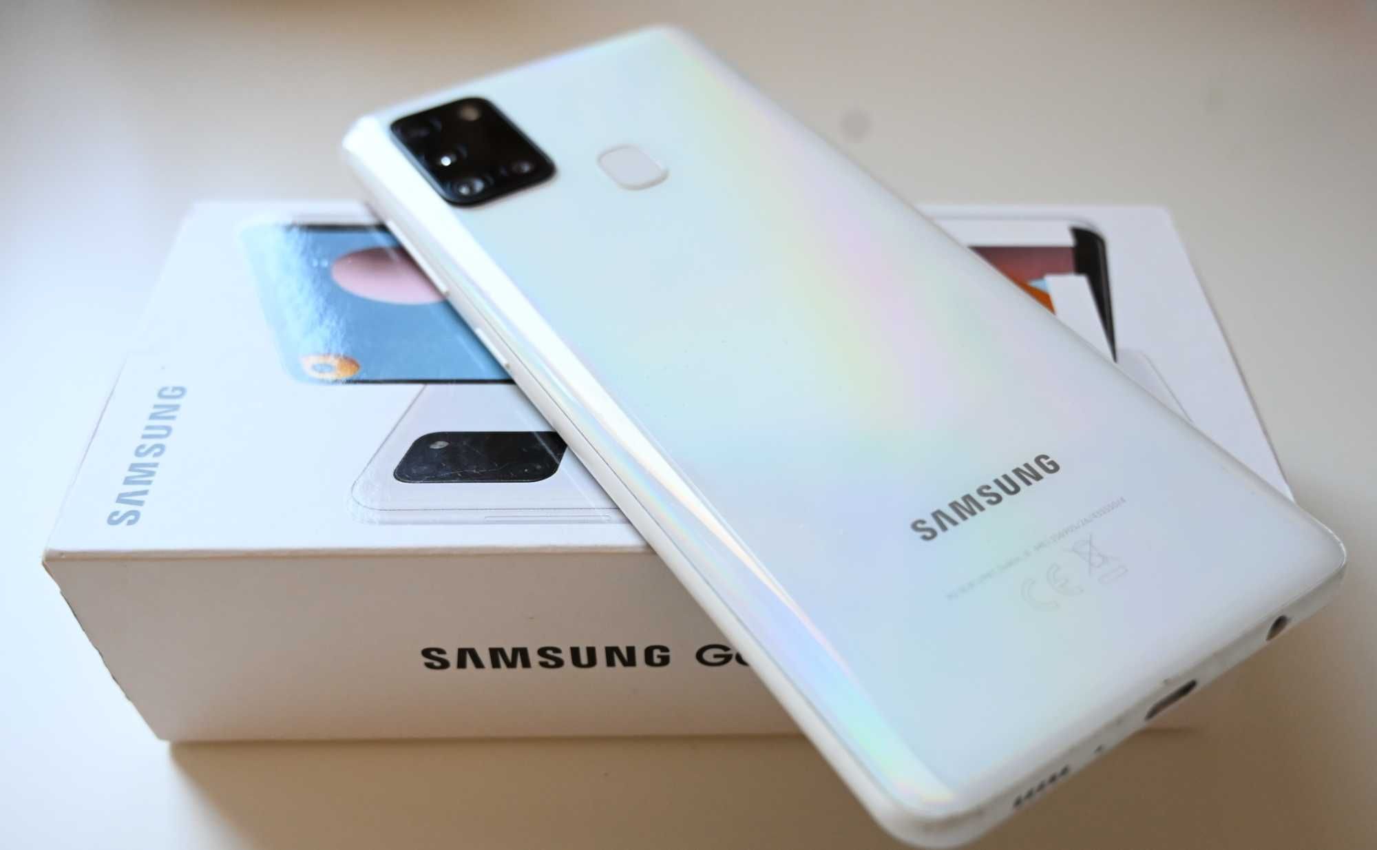 Samsung Galaxy a21s White Stan BDB! Duży ekran!