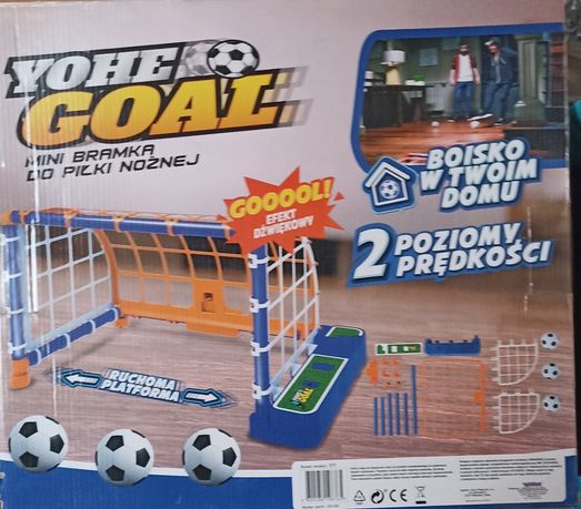 Gra Yohe Goal Mini Bramka do Piłki Nożnej - Nowa!