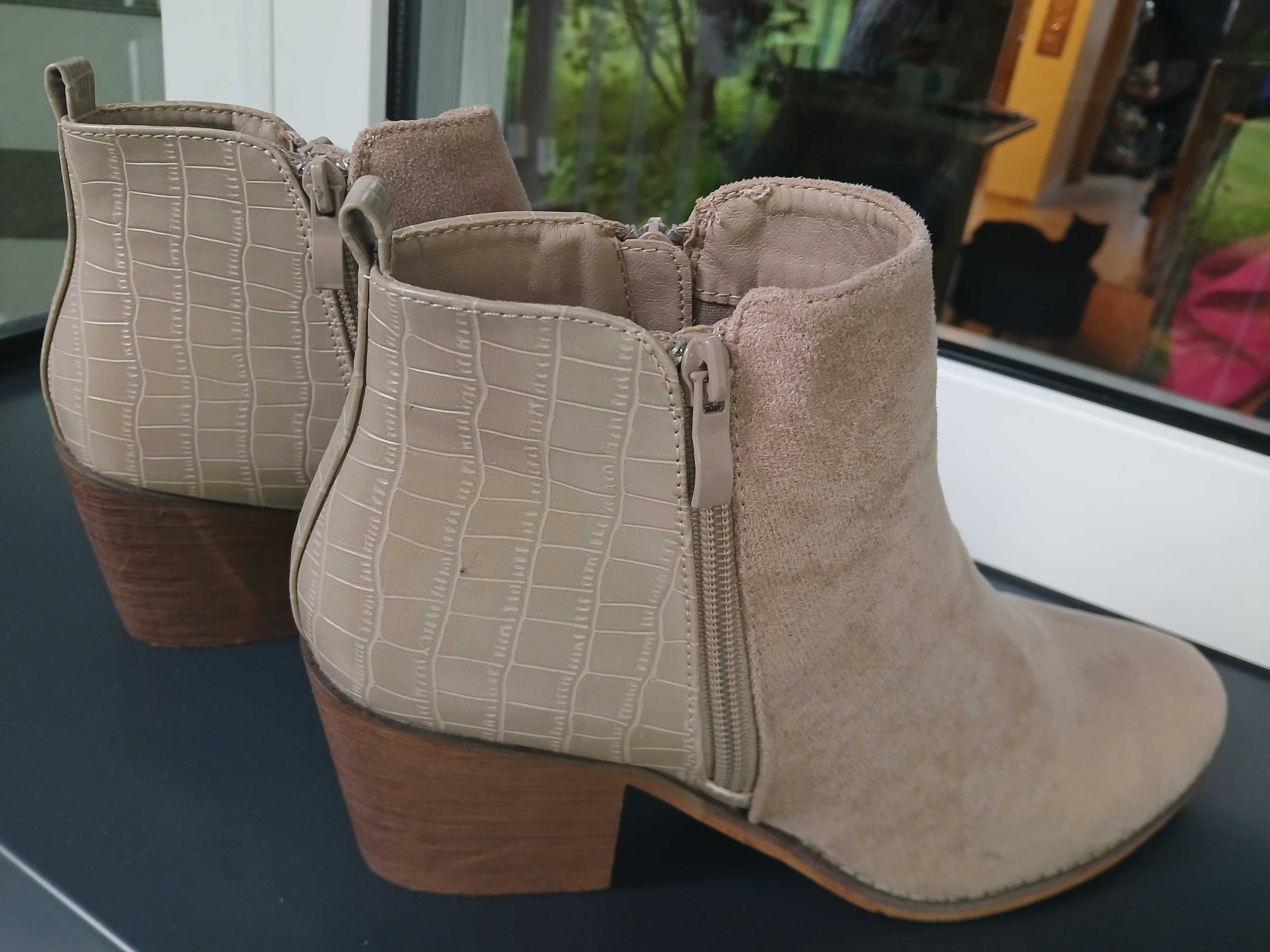 NOWE botki rozmiar 40