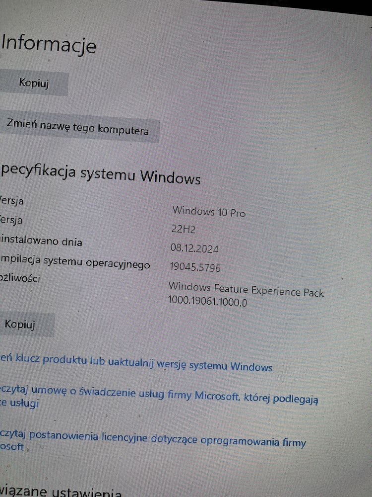 Komputer stacjonarny używany