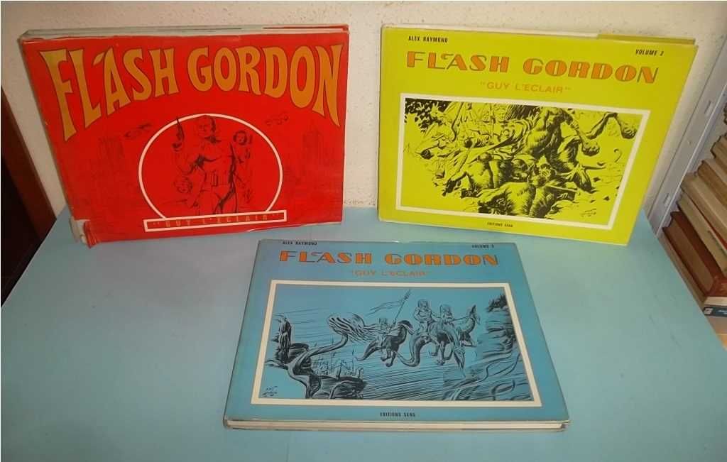 FLASH GORDON - Volumes 1 a 3 - Éditions Serg (1971)