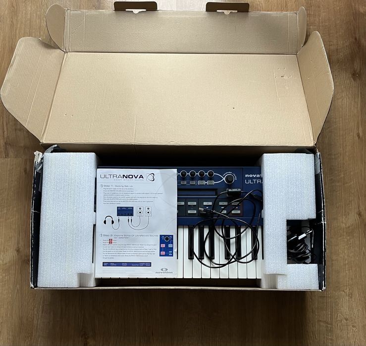 Novation ultranova - syntezator, klawiatura