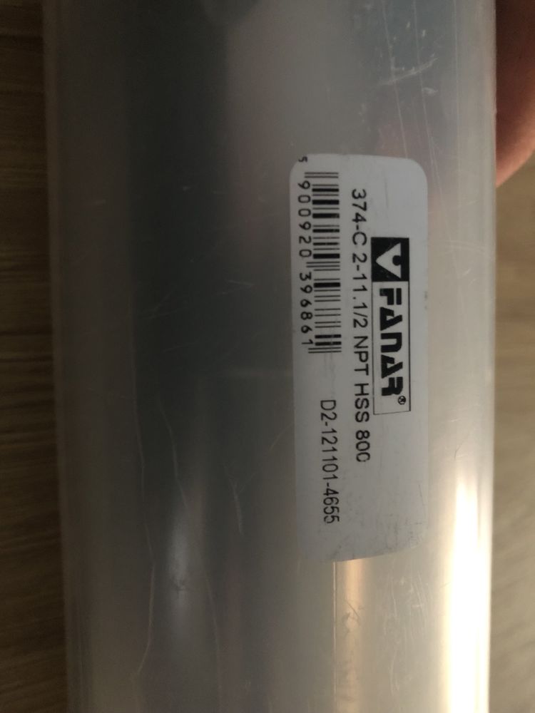 Gwintownik DIN-374-C 2-11.1/2 NPT HSS 800
