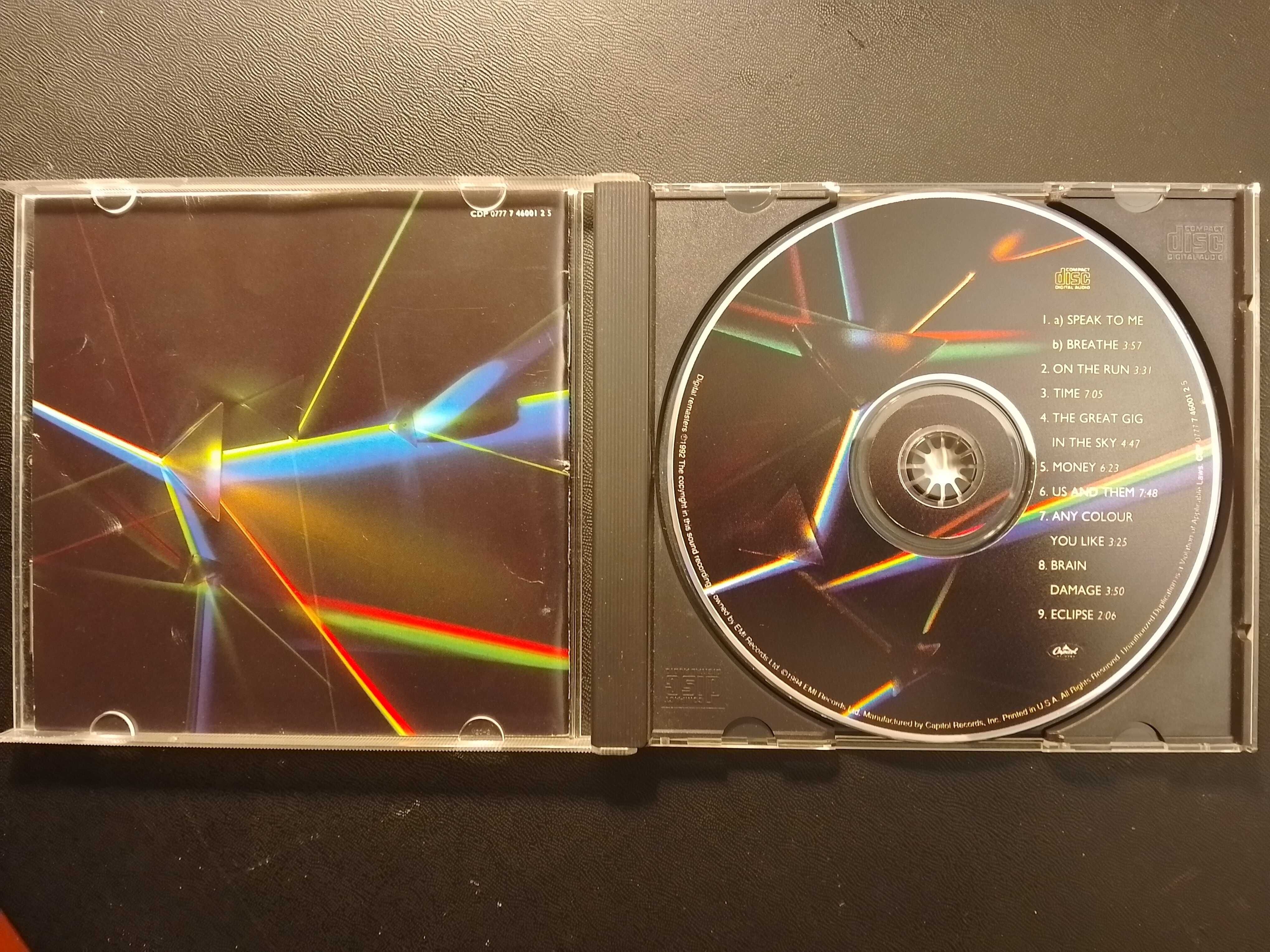 Pink Floyd - Dark Side Of The Moon CDP 077774600125 фирменный USA