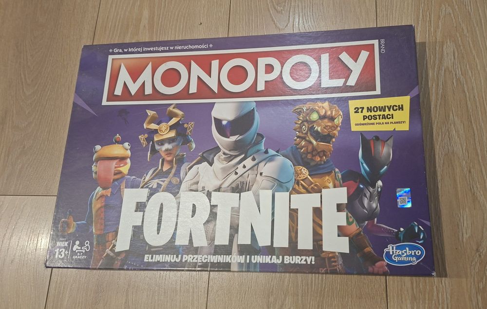 Gra planszowa Monopoly Fortnite, Polska wersja