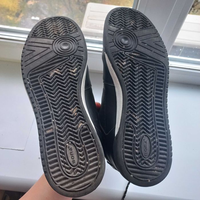 Ботинки bona скейтера хайтопи натуральная кожа 44 р.стелька 28,5 см