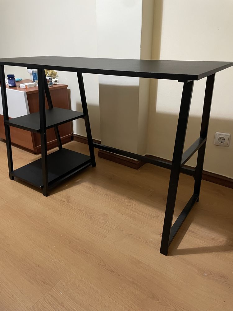 Mesa Secretária Kasa Preta, 120x50