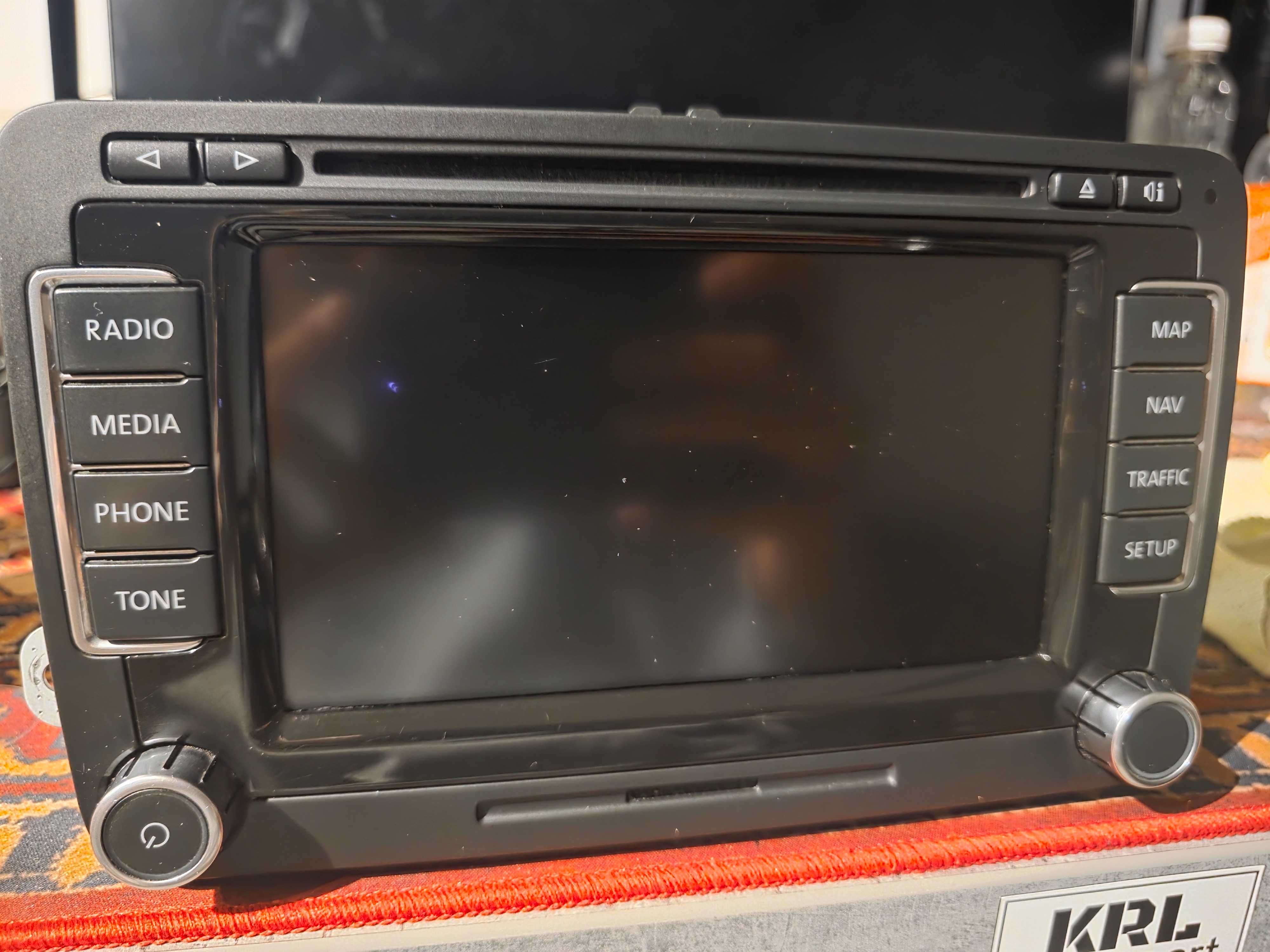 RNS 510 VW – fabryczna nawigacja GPS, w dobrym stanie TIGUAN 09