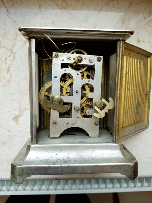 Настольные часы немецкой фирмы Junghans, конец 19-го века