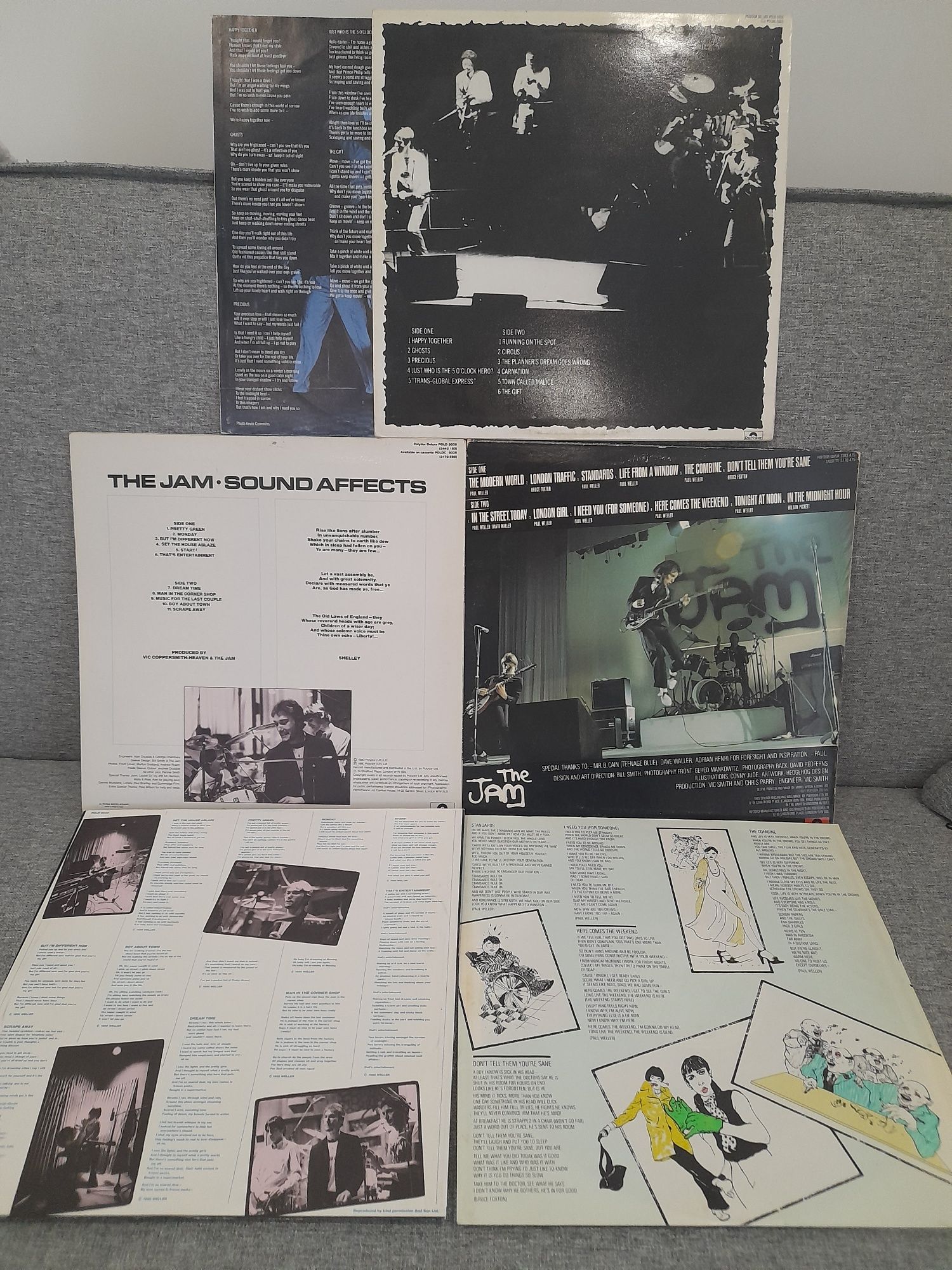 3 LPs The Jam Mod Punk Paul Weller