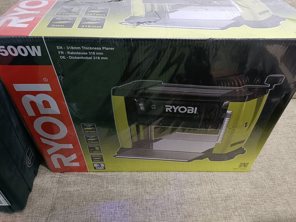 heblarka strug grubościówka  RYOBI RAP1500G