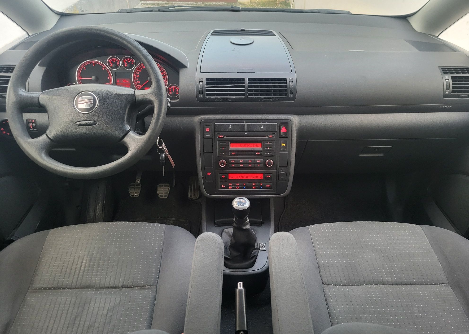 Seat Alhambra 1.9 tdi 115cv cx6 7lug