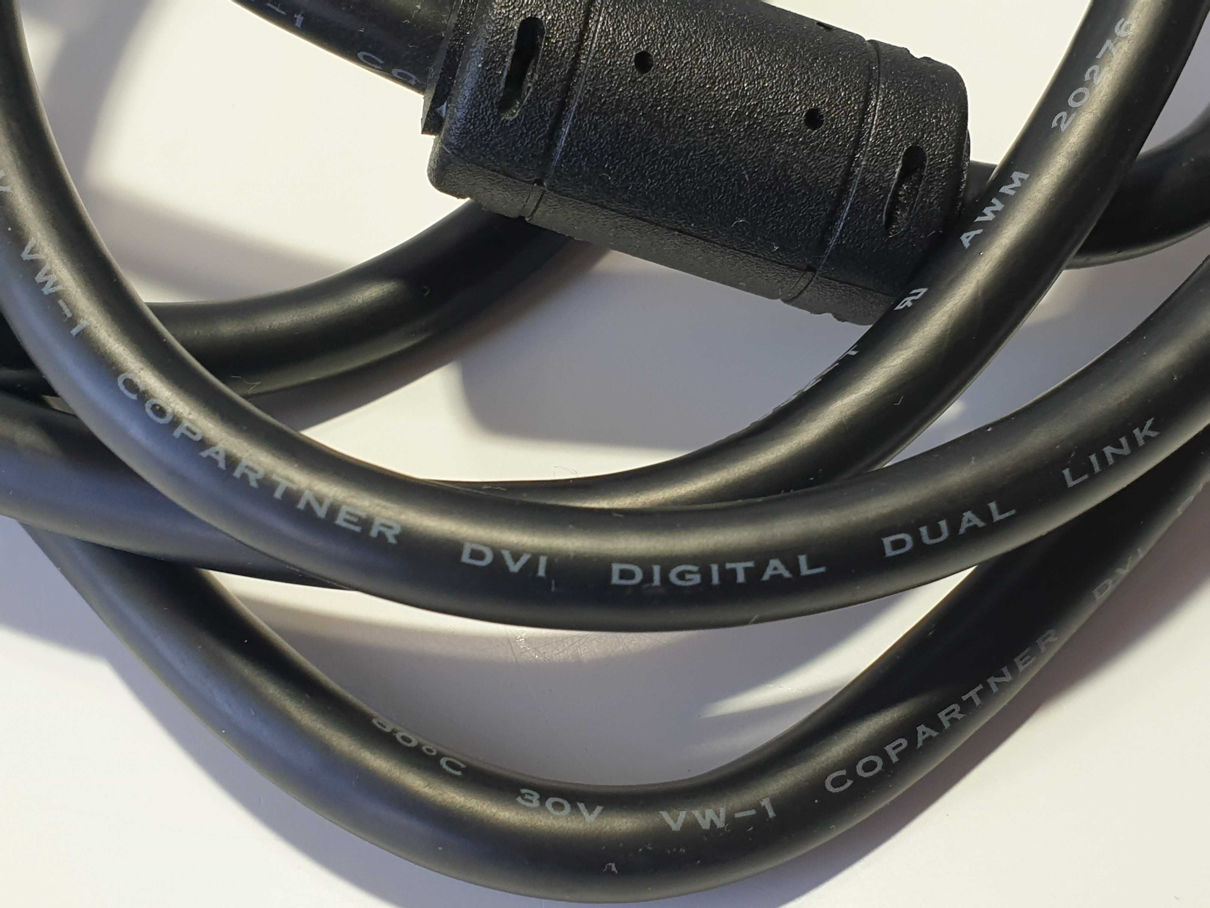 кабель  DVI-D TO DVI   1.8м  Amazon Basics + ферити