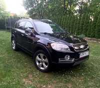 Chevrolet Captiva 2.0 7 osób, alufelgi czarny skóra