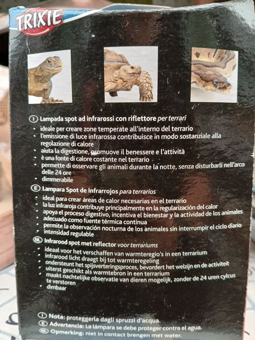 Lampa do terarium trixie
