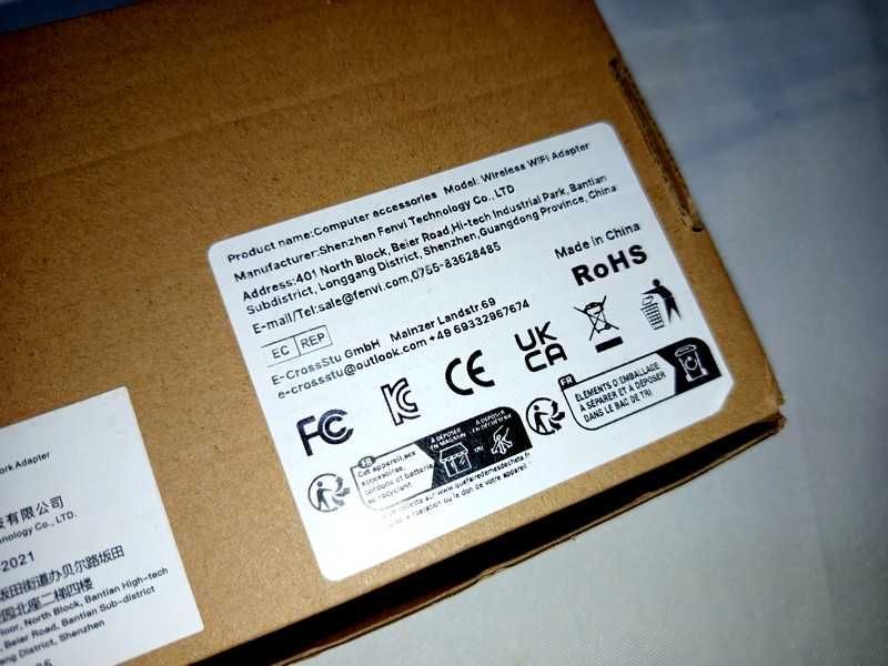 WiFi 5 / Bluetooth 4.0 - Bezprzewodowa karta sieciowa PCI-E  NOWA