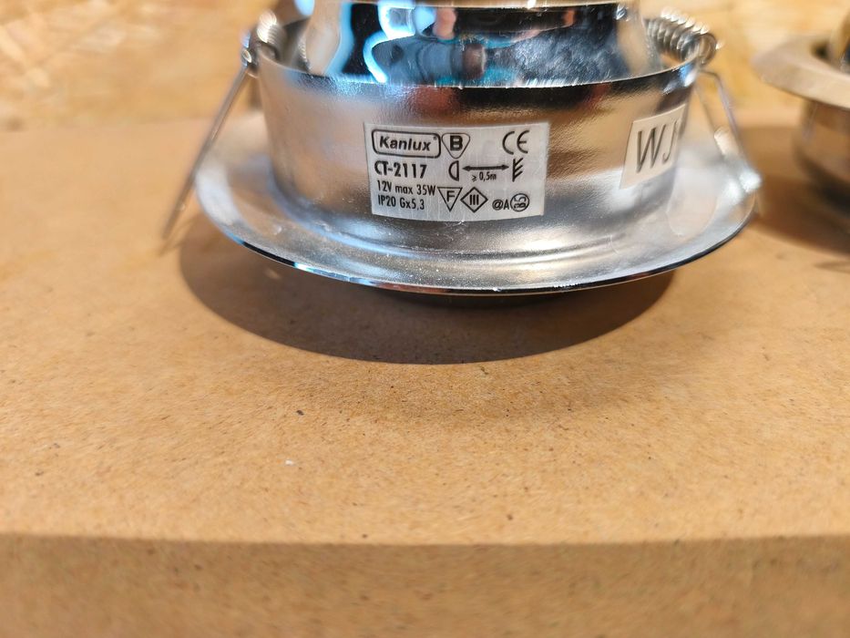 Oprawa halogenowa chrom - 3 szt