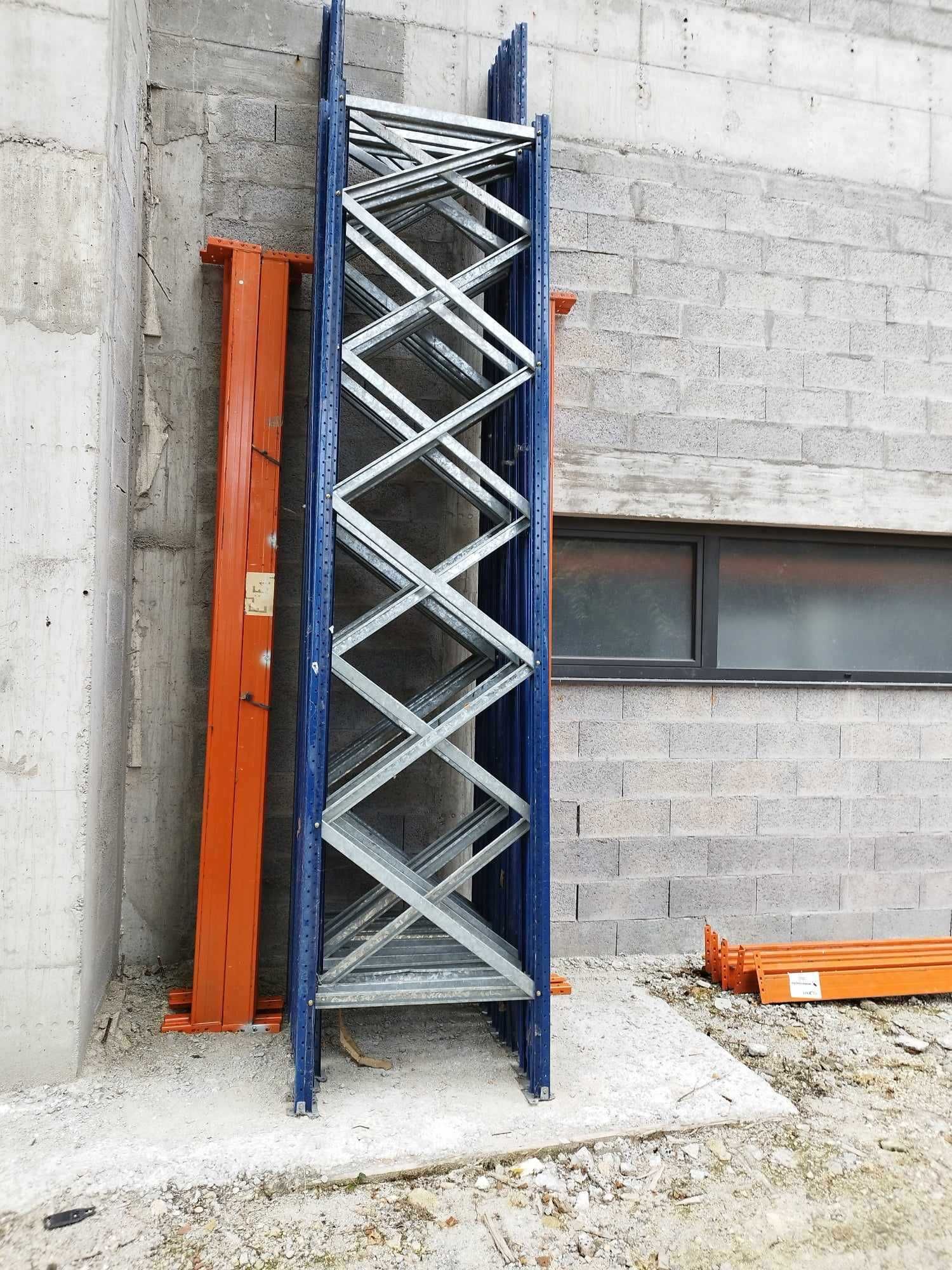 Estantes industriais para paletização