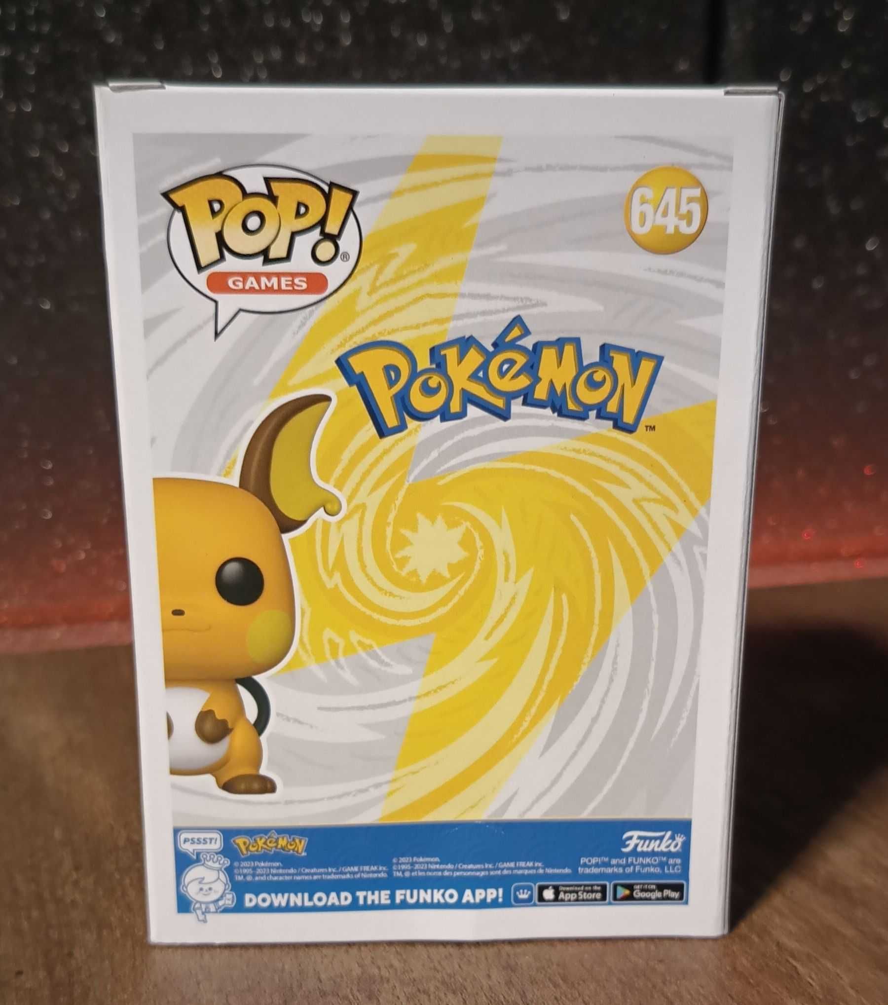 Kolekcjonerska figurka 645 - Raichu - Pokemon Funko Pop!