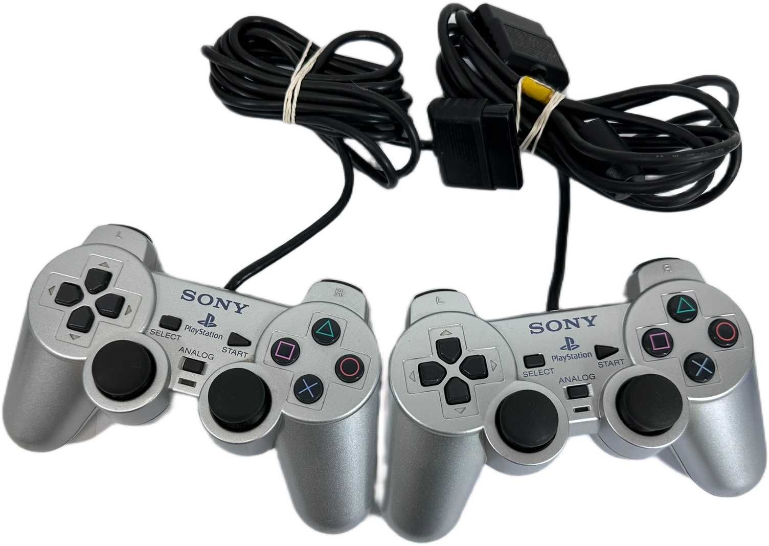 Konsola Playstation 2 slim retro + kable, dwa pady, trzy gry