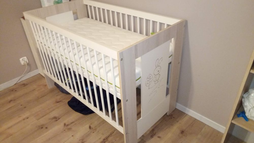 Łóżeczko dziecięce Klupś Meble Dziecięce 120x60