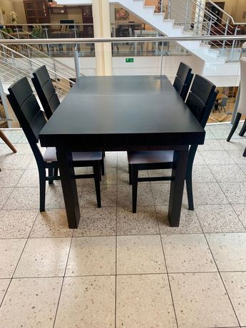 Stół rozkładany + 4 krzesła Insignio