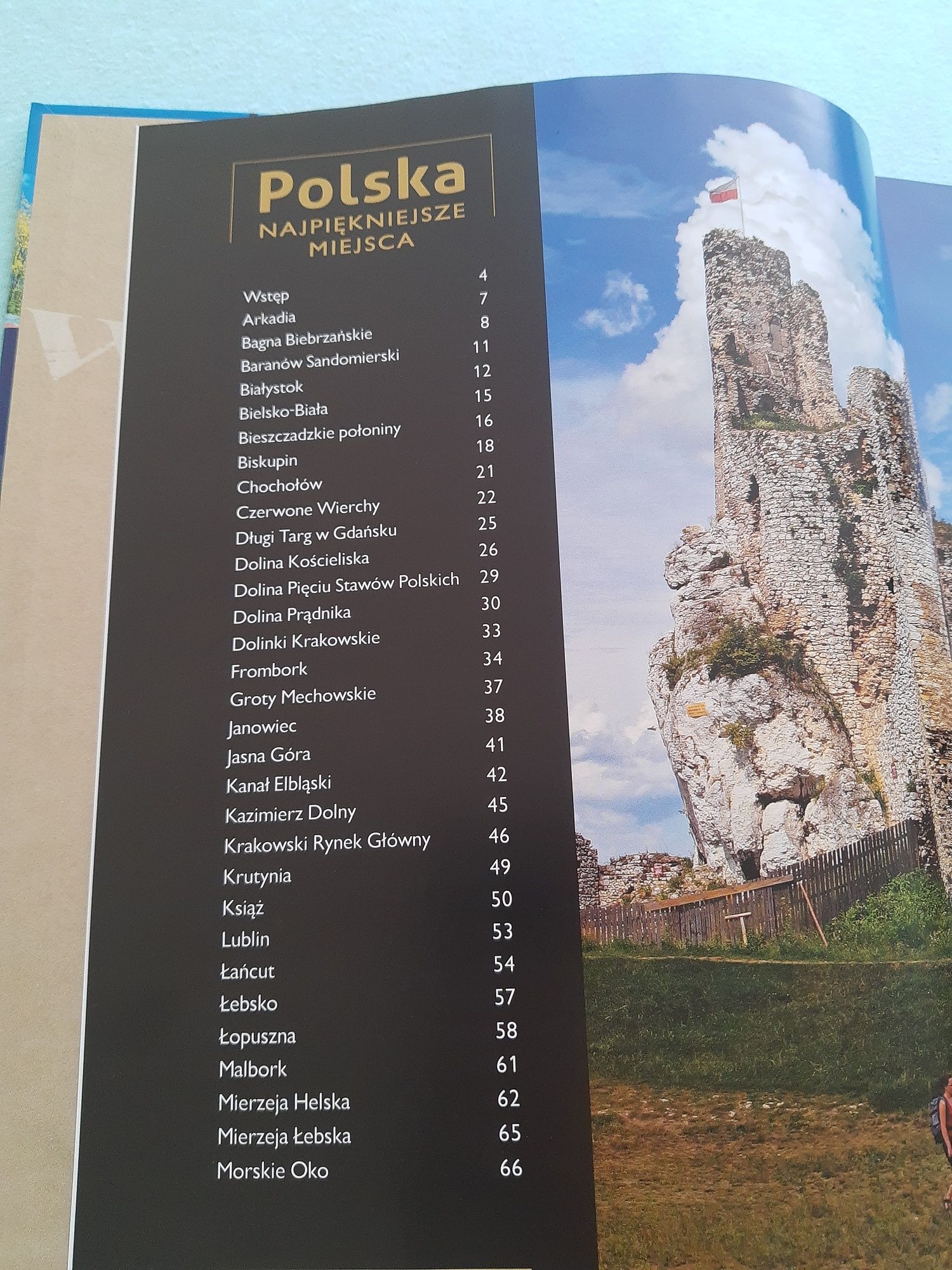 Książka POLSKA najpiękniejsze miejsca