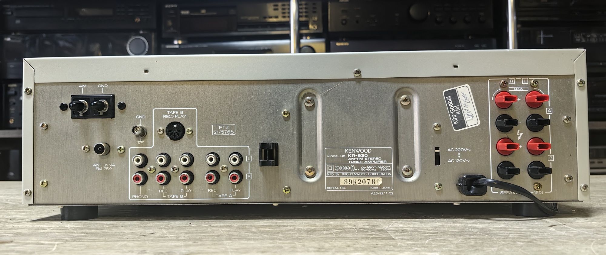 Ресивер Kenwood KR-930/Дефект/4Ω