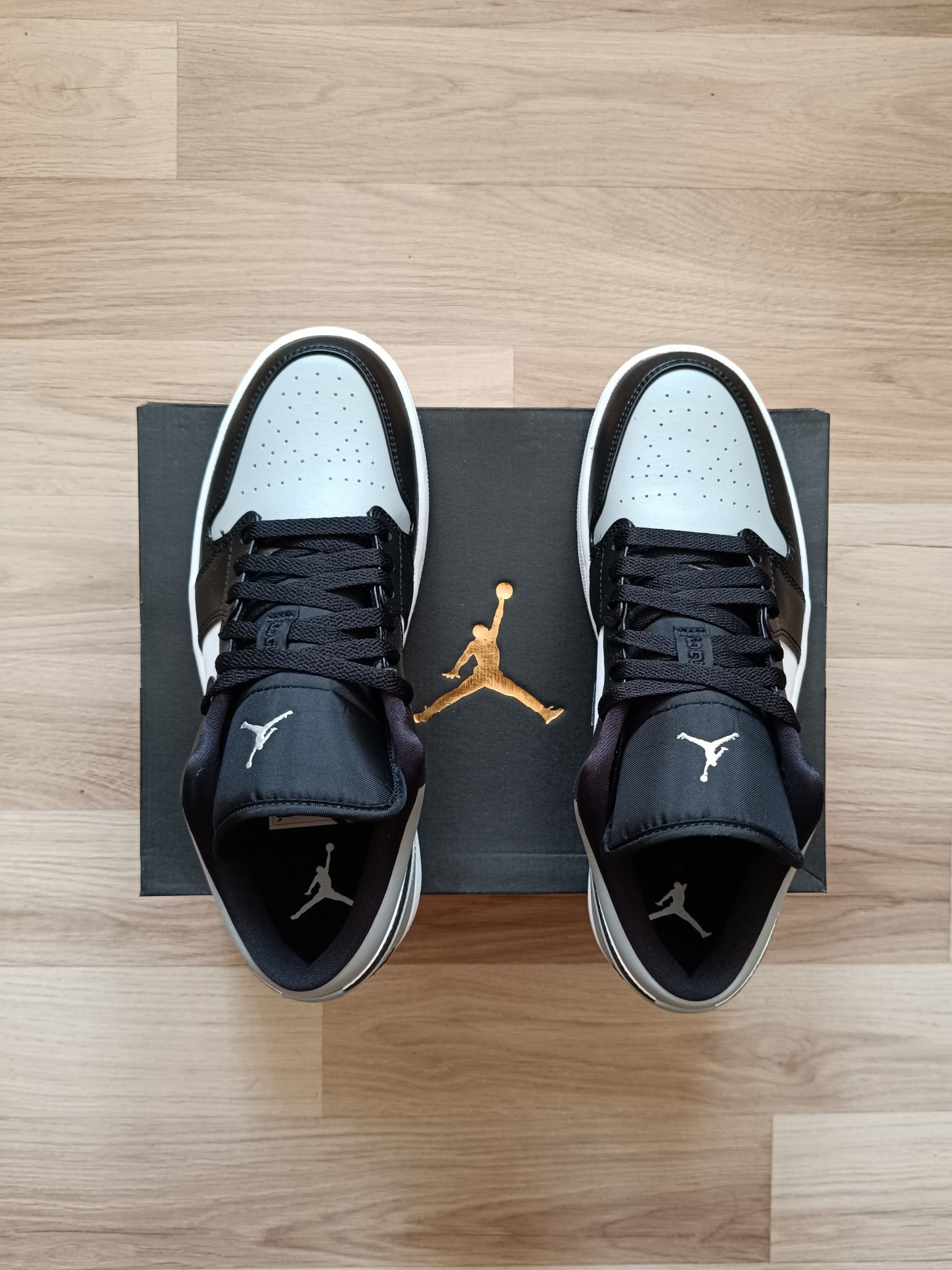 Buty męskie Nike Air Jordan 1 Low Shadow Toe Szare r. 45