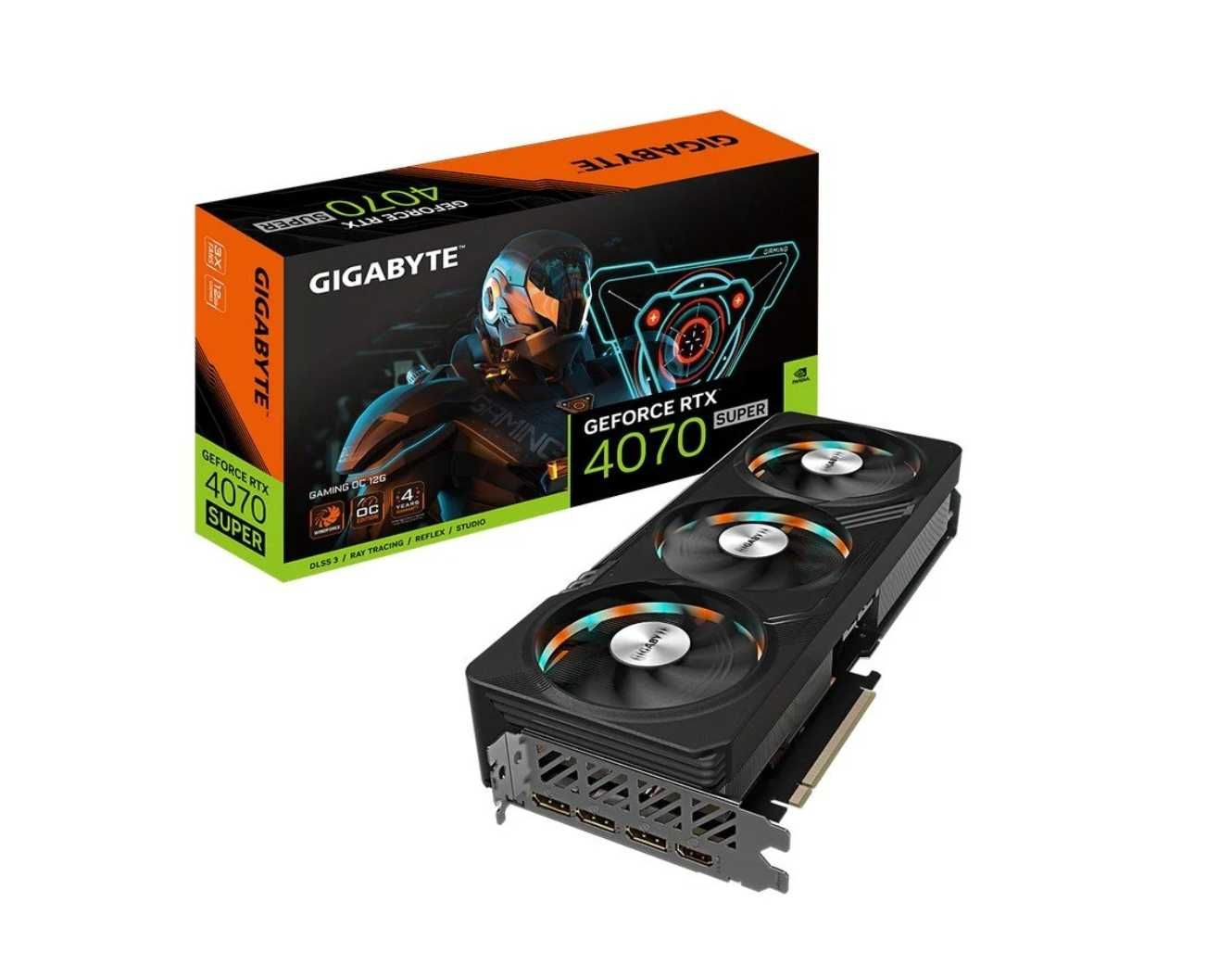 Gigabyte Gaming GeForce RTX 4070 SUPER OC 12GB GDDR6X DLSS3 - Selada