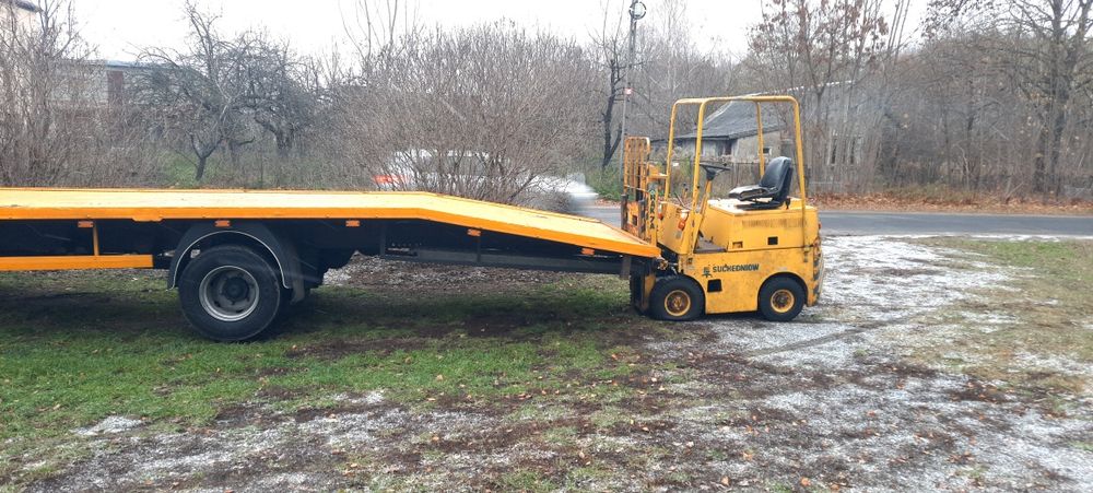 Wózek widłowy rak Suchedniów książka UDT silnik C330 Ursus