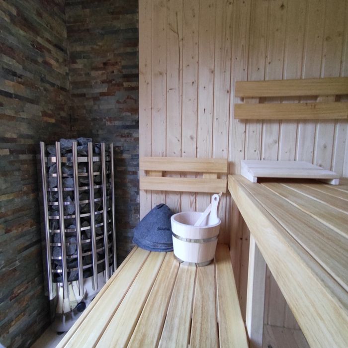 Dom ,domek z prywatną sauną, balią jacuzzi na Kaszubach,  nad jeziorem