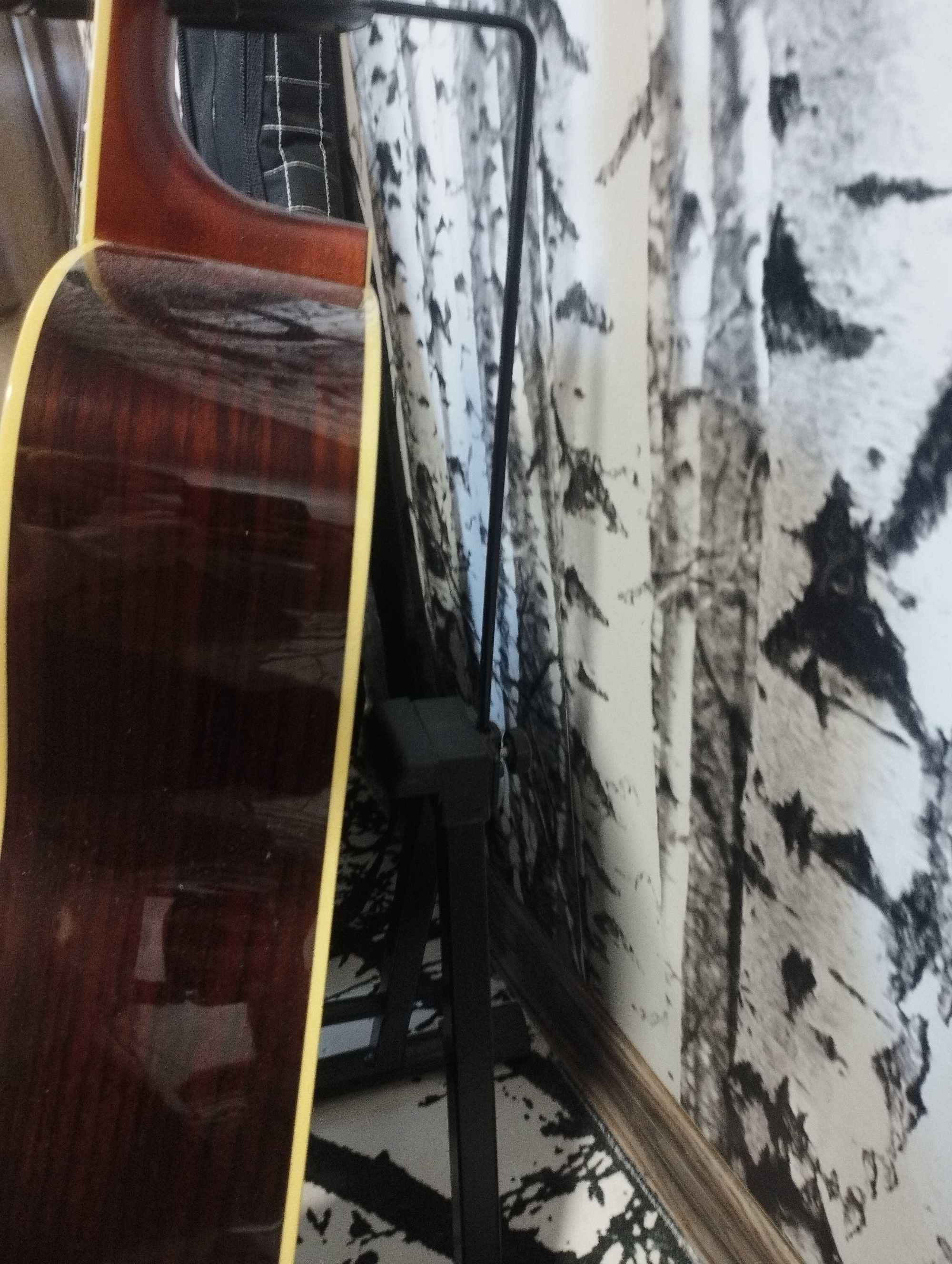 Gitara nowa Yamaha FG739S stojak i etui